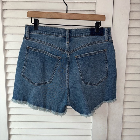 NWT Abercrombie & Fitch A&F The Mom Short High Rise Curve Love size 8/29 - Picture 6 of 8